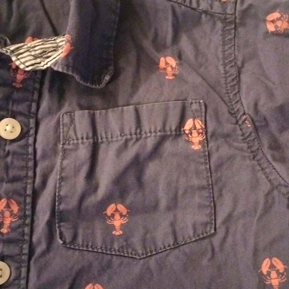 ⚜️ Gymboree Lobster Button Down Shirt